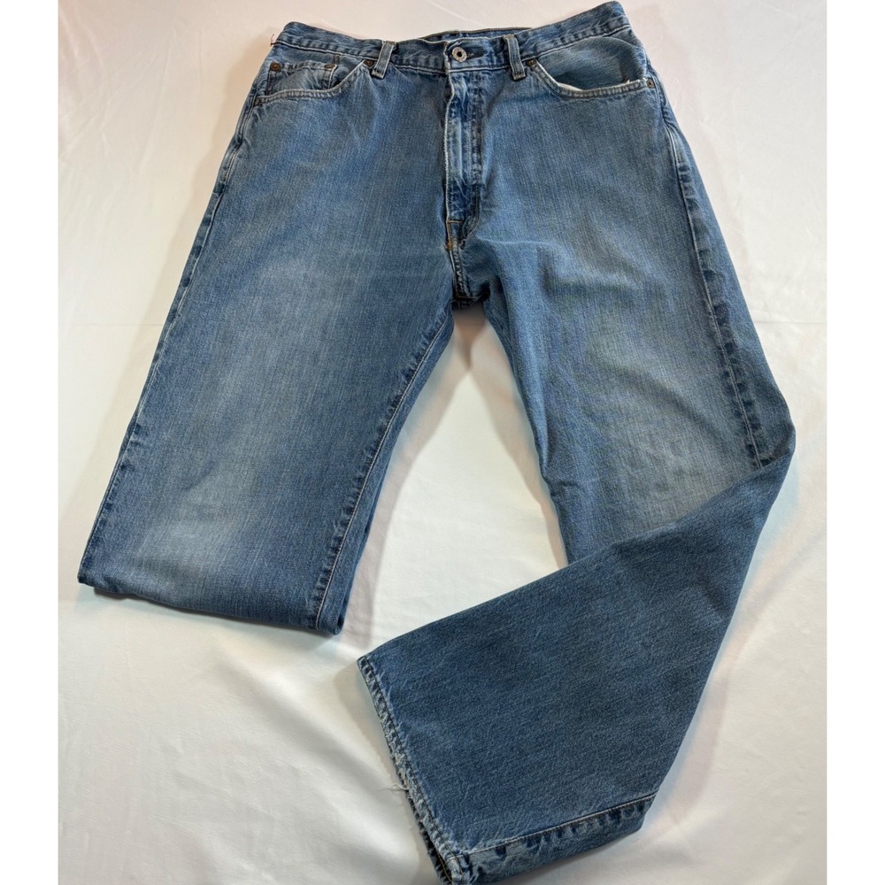 Polo Jeans Co Ralph Lauren Hayden Straight Leg Denim Blue‎ Wash 34x30 Vintage